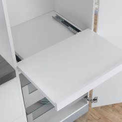 Salice Shelf Slide, Concealed Bottom Mount Slide, Full Extension