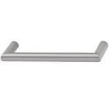 Hafele Antimicrobial Collection Cabinet Pull, Matt Stainless Steel, 5.5"