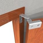 Hager 615, Heavy Weight Pivot Set for Frameless Openings