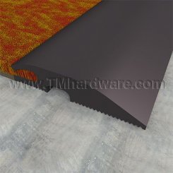 NGP 398 Carpet Divider, 3.5" Vinyl for Carpet to Concrete, .75" Height