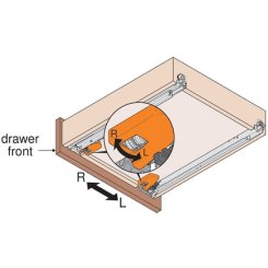 Blum T51.1901R Locking Device for Tandem Drawer Runners