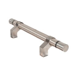 Trimco Adjustable and Configurable Pulls, 1-1/4" Diameter, Offset Standoffs, with End Cap