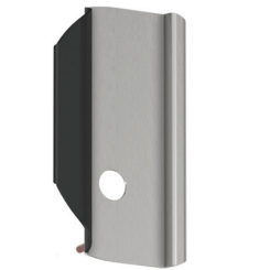 VR900 RHR Vandal Resistant Trim, With Built-in Lock Protector that Prevents Tampering, With Black Grip