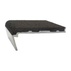 Wooster Spectra WP2, WP3 Anti-Slip Stair Nosing, For Wood or Steel Pan Concrete-Filled Stairs, 2" - 3" Depth, 1.125" Riser