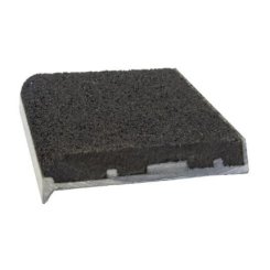 Wooster Spectra WP2JT, WP3JT Anti-Slip Nosing, For Wooden or Sloped Riser Steel Pan Stairs, 3.0625" Depth