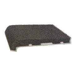 Wooster Spectra WP2T, WP3T, WP4T Anti-Slip Stair Nosing, For Wood or New Concrete Stairs, 2" - 4" Depth, .25" Riser