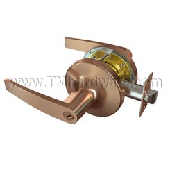 Accentra Door Handle 5404LN, Monroe Lever, Bright Brass Finish