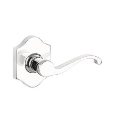 Yale Expressions Everly Rosette with Farmington Lever, Passage, Polished Brass (US3) Finished