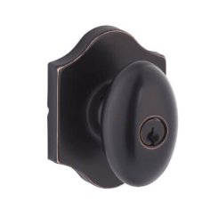 Yale Expressions Everly Rosette with Auburn Knob, Polished Brass (US3) Finished