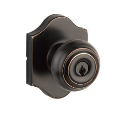 Yale Expressions Everly Rosette with Lewiston Knob, Polished Brass (US3) Finished