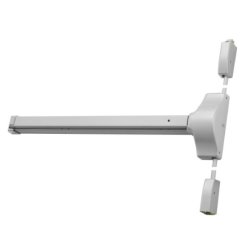 Accentra 1810F-36 Fire Rated Surface Vertical Rod, Exit Device Panic Bar, Exit Only, Grade 1, 36" Door, Aluminum Painted Finish