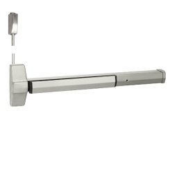 Accentra 7170F Fire Rated Surface Vertical Rod Exit Device, Less Bottom Rod, Grade 1, 36" Door