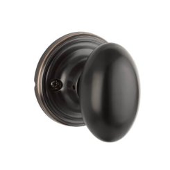 Yale Expressions Maguire Rosette with Auburn Knob Polished Brass (US3) Finished
