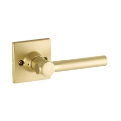Yale Expressions Marcel Rosette with Holden Lever, Passage,  Satin Brass (US4) Finished
