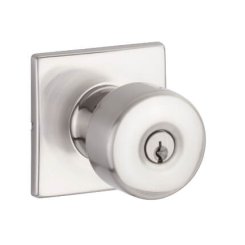 Yale Expressions Marcel Rosette with Dylan Knob, Schlage "C" Type, Satin Brass (US4)Finished