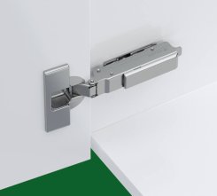 Grass Tiomos Concealed Hinge, 94° Opening Angle, Full Overlay Plus, Dowel, Self-close