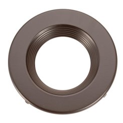 Topaz 4" Color Baffle Trims, Black finish