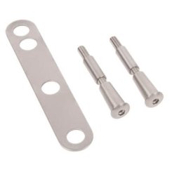 Locinox LOCK.GUIDE Guide Plate for a Smooth Guidance of the Bolts of the Surface Mounted Lock