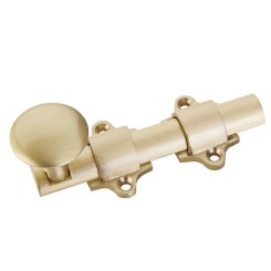 Emtek 8516 Dutch Door Bolts in Polished Brass Finish (US3)