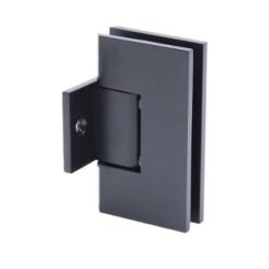 FHC Glendale Pony Wall Mount Glass Hinge for Shower Door Brushed Nickel Finished