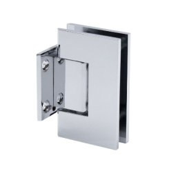 FHC Glendale Series Wall Mount Hinge for Shower Doors, Satin Nickel (US15) Finished