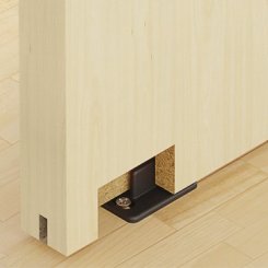 Hafele 120E Fitting Set for Slido D-Line12, for 1 or 2 Sliding Doors