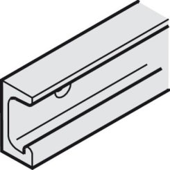 Hafele Hawa Super, Wall-mounted Upper Track