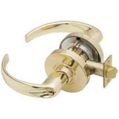 Schlage Sparta Door Handle, Mechanical Door Handle, ND Series, Keyed, Double Cylinder Function, Vestibule Lock, Flat Black Finish