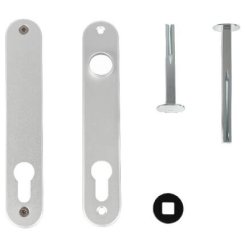 Anodized Aluminum; Silver Finish