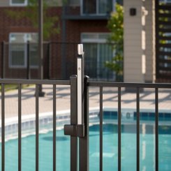 Locinox FORTIMA Gate Lock, Child Safety Magnetic Latch, For Pools and Parks