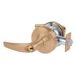 Schlage Athens Door Handle, Vandlgard, Mechanical Door Locks, ND Series, Vandlgard Entrance/Office Lock, Flat Black