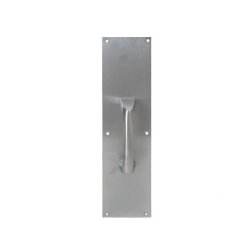 Trimco Cast Tapered Heavy Pull Plate, 5-1/2" CTC