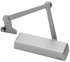 Accentra 5821 Door Closer, Non-Hold Open, Parallel Arm With Removable Stop, Adjustable Spring Size, Dark Bronze Painted (US20) Finish
