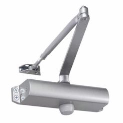 Accentra YDC204 Door Closer, Non-Hold Open with Tri-Packed Arms, Spring Size 4, Dark Bronze Painted (US20) Finish
