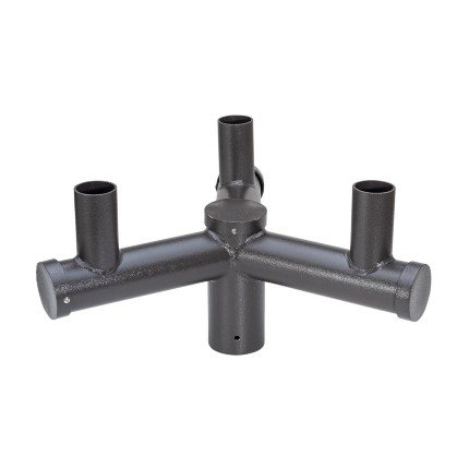 Topaz BH3/120D/BZ-96 LED 3 Arm 120° Bullhorn Mounting Bracket for Area and Flood Lights