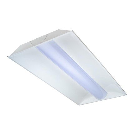 Topaz F-VTC24/50/PCTS/D-86 LED Center Basket Troffer, Power and CCT Selectable, 2'X4'