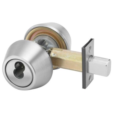 Accentra B-D122 Double Cylinder Deadbolt, SFIC Less Core, Grade 1