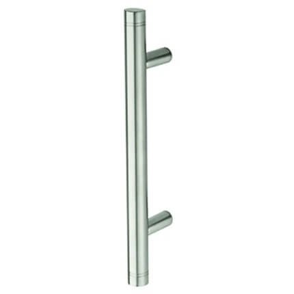Rockwood RM3161 Grooved Straight Door Pulls with Flat Ends, 1-1/4" Diameter