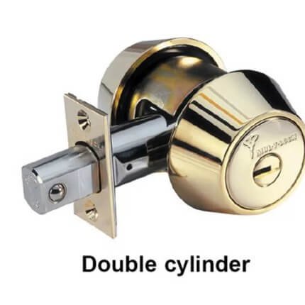 MUL-T-LOCK Hercular Deadbolt Double Cylinder, Grade 1