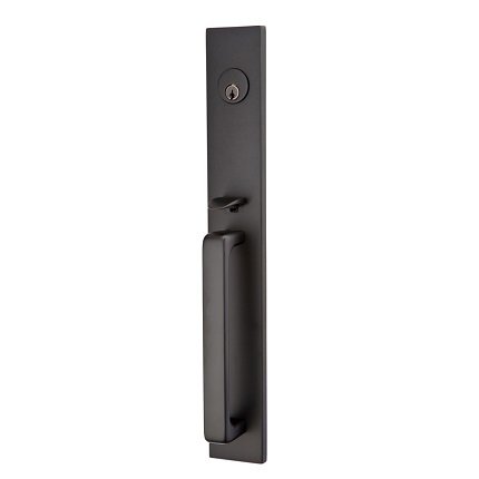 Lausanne Entry set in Flat Black