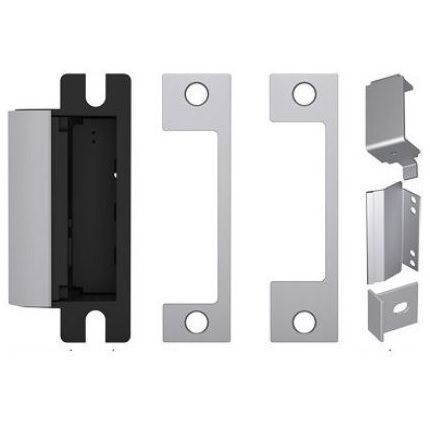 HES 1006CDB Complete Pac Electric Strike, Faceplates Included, For Cylindrical and Mortise Deadbolt Locks