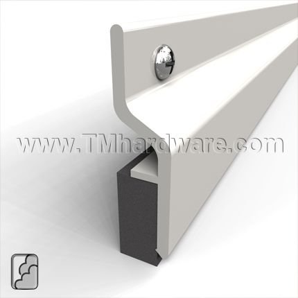 Zero #140A-MS Meeting Stile, Aluminum with .375" Sponge Neoprene Seal