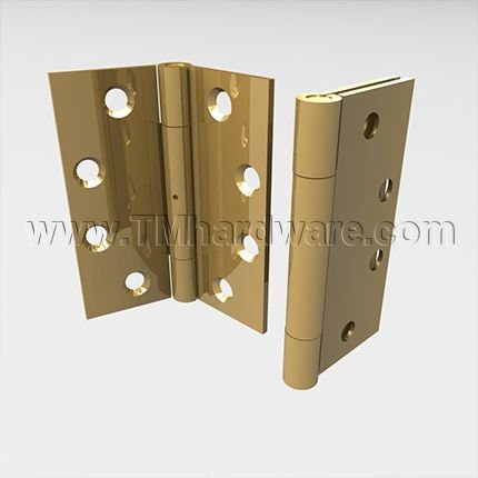 Deltana DTCSB4540SN, Plain Bearing, Standard Weight, Brass Hinge