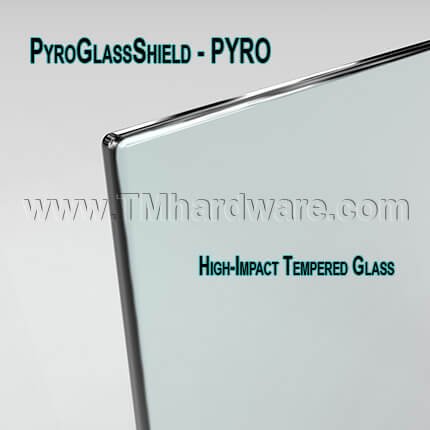 Activar Glazing PYRO, 1/4" PyroGlassShield Glass, Fire and Safety Rated, up to 3'-11.5" x 7'-11.5"