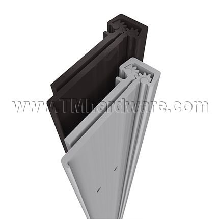 Roton 780-124LL Continuous Hinge, Concealed Leaf For Lead Lined Doors Heavy Duty with Concealed Edge Mount