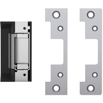 HES 5000C Complete Pac Electric Strike, Faceplates Included, For Cylindrical Locksets up to a 5/8" Latchbolt Throw
