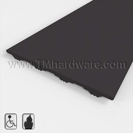 NGP 400 Carpet Divider, 5.5" Vinyl for Tile to Carpet, .344" Height