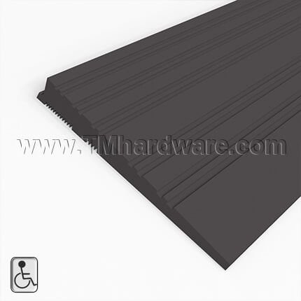 NGP RR952 .5" Height Rubber Ramp, 6" Width
