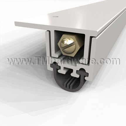Automatic Door Bottom, Handed, Mortised for Metal Doors with Neoprene Seal, .5" Drop