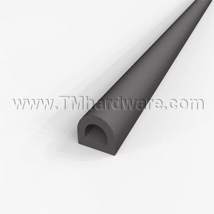 D Shaped Sponge Neoprene Adhesive Weatherstrip